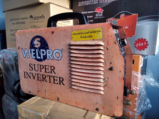 ขาย ตู้เชื่อม WELPRO ARC160 มือสองครับ ขาย ตู้เชื่อม WELPRO ARC160 มือสองครับ