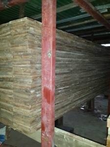 ไม้พื้นไม้เตงหน้า 8 หนา 1 นิ้ว