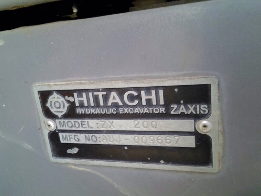 ขายHITACHI ZX200