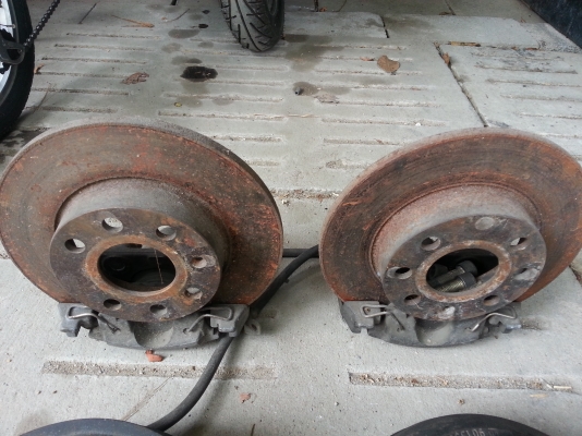 เบรคเดิมopel consa 1.4หน้าหลัง