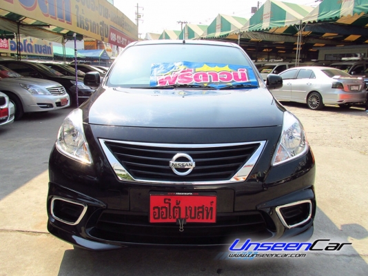 ขายรถ NISSAN. ALMERA.  1.2 cc ออโต้ สีดำ 2014 สวยมากๆๆ โทร 0922726669 ตันหยงค่ะ