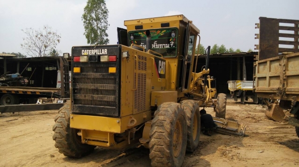 ขายด่วน 2คัน  เกรดเดอร์&amp;รถบดสั่นสะเทือน CATERPILLAR