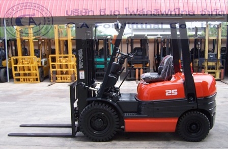ขายรถ โฟล์คลิฟท์ TOYOTA รุ่น 6-FD25