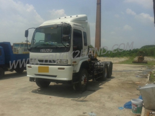 รถ 10 ล้อ หัวลาก ISUZU  รุ่น GXZ23KZ22  360  แรงม้า สามารถดูสภาพรถและทดลองขับได้ที่ศูนย์พักรถ truck2hand ที่จังหวัดสระบุรีและยังสามารถต่อรองราคาได้อีกครับ