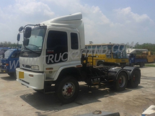 รถ 10 ล้อ หัวลาก ISUZU  รุ่น GXZ23KZ22  360  แรงม้า สามารถดูสภาพรถและทดลองขับได้ที่ศูนย์พักรถ truck2hand ที่จังหวัดสระบุรีและยังสามารถต่อรองราคาได้อีกครับ