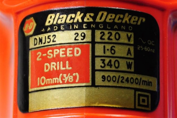 ขายสว่าน black&amp;decker เปลี่ยนหัวทำงานได้อีก 3 แบบ