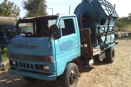 ขายรถนวดข้าวหกล้อ110แรงอีซูซุแปดฟุต