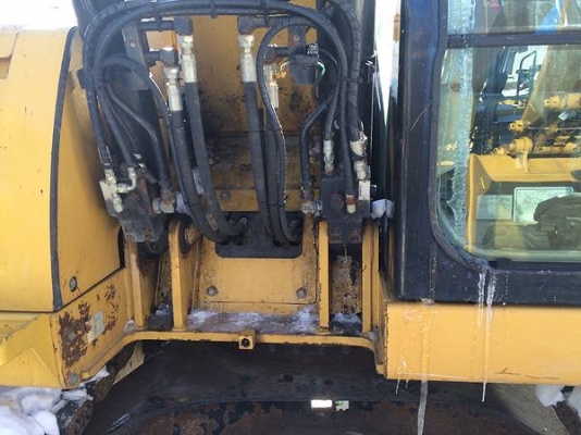 รถขุด 313CCR #HGF0****  Tel.098-858-5524 สามภพครับ