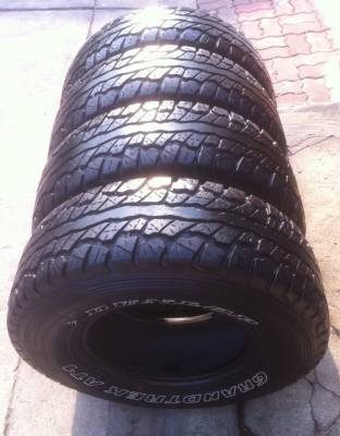 ขายยาง 31 dunlop at1 สภาพดี