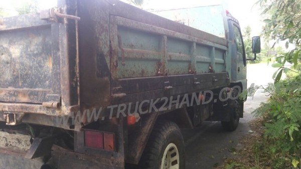 รถบรรทุก 6 ล้อ ดัมพ์ ISUZU NPR 120 แรงม้า(มาชมรถดูสภาพก่อนและสามารถต่อรองราคาได้อีก ที่ศูนย์พักรถ truck2hand จังหวัดสระบุรี)