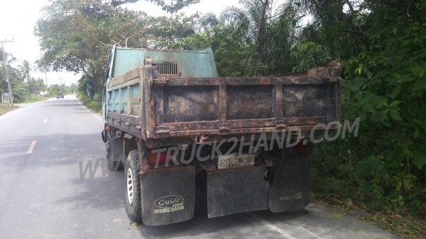 รถบรรทุก 6 ล้อ ดัมพ์ ISUZU NPR 120 แรงม้า(มาชมรถดูสภาพก่อนและสามารถต่อรองราคาได้อีก ที่ศูนย์พักรถ truck2hand จังหวัดสระบุรี)