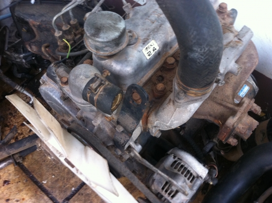 ขายเครื่องยนต์ISEKI 3สูบ24แรงเก่าญี่ปุ่น