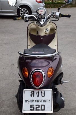 ยามาฮ่า ฟีโน่ สีน้ำตาล-ขาว ปี 53 สภาพเครื่องดีเดิม ๆ