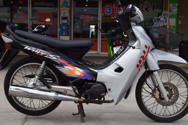 เวฟ 100 ปี 46 สีเทา-ดำ สภาพเดิม ๆ เวฟ 100 ปี 46 สีเทา-ดำ สภาพเดิม ๆ