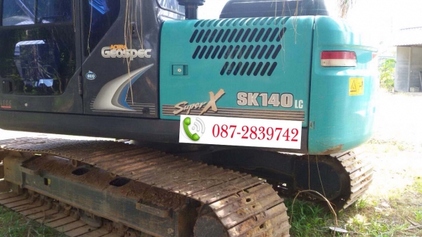 ขายแบคโฮ KOBLECO SK 140 SUPER X  1,320 ชม.