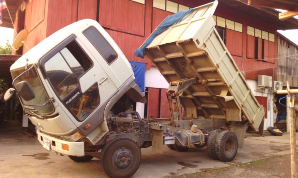 หกล้อ HINO-FD171เครือง HO7D-195 สภาพดีสวยพร้อมใช้งาน ทะเบียนพร้อมโอน