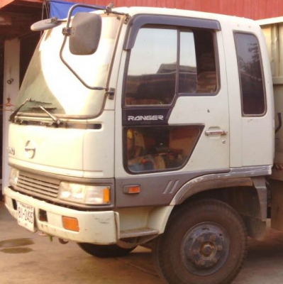 หกล้อ HINO-FD171เครือง HO7D-195 สภาพดีสวยพร้อมใช้งาน ทะเบียนพร้อมโอน