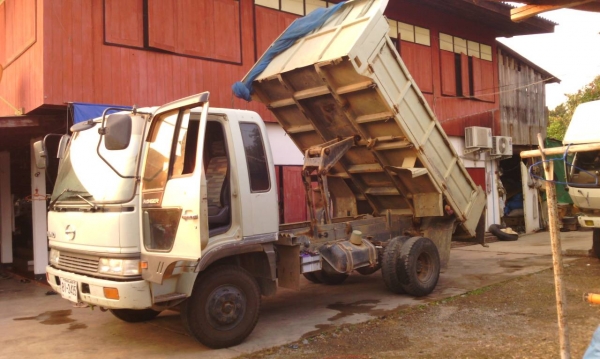 หกล้อ HINO-FD171เครือง HO7D-195 สภาพดีสวยพร้อมใช้งาน ทะเบียนพร้อมโอน