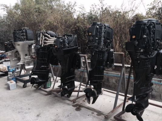 รวมเครื่องเรือมือสอง Yamaha Suzuki Honda ภูเก็ต