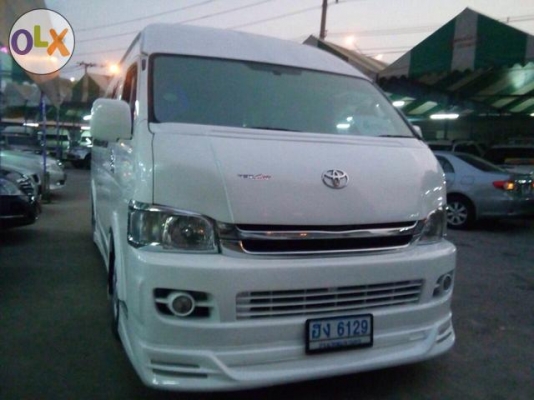 ขายด่วนๆ. รถตู้TOYOTA COMMUTER. ตู้ D4D  2500  CC   MT 2007   เต็มๆ. ราคา 559,000 บาทค่ะ. โทร 0922726669 ตันหยงค่ะ