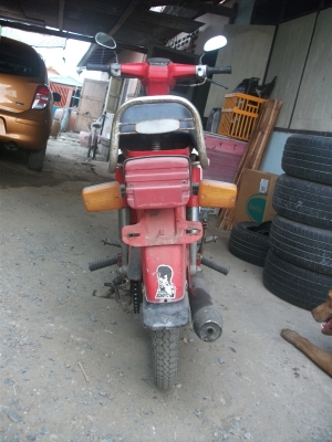 มอไซค์ ฮอนด้า เก่าเก่า 90ซีซี 4จังหวะ