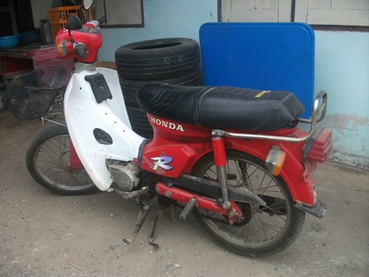 มอไซค์ ฮอนด้า เก่าเก่า 90ซีซี 4จังหวะ