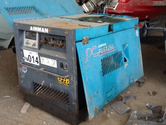 ปั้มลมairman pds125s สภาพดีพร้อมใช้ลมแรง