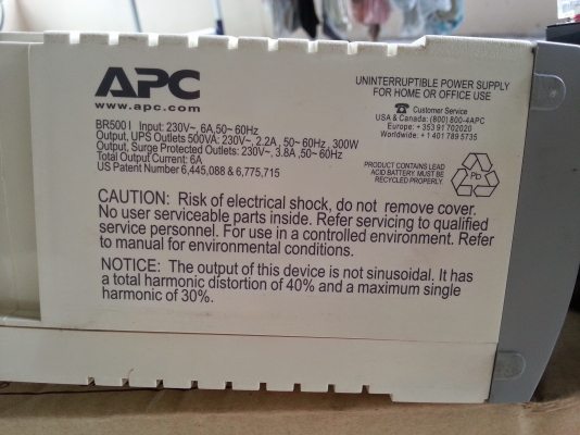 ขาย UPS เครื่องจ่ายไฟสำรอง ยี่ฮ้อ APC ขาย UPS เครื่องจ่ายไฟสำรอง ยี่ฮ้อ APC