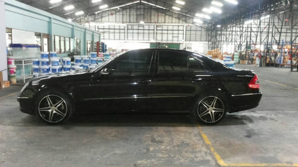 ขายเบนซ์ E200 คอมเพรสเซอร์ AT1.8 ปี2008 สีดำ