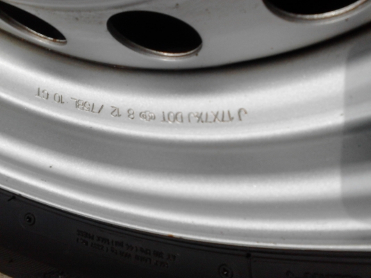 กะทะล้อพร้อมยาง 17X7 1/2J ขนา 6 รู มี 1 ล้อ TEL.081-427-3941 กะทะล้อพร้อมยาง 17X7 1/2J ขนา 6 รู มี 1 ล้อ TEL.081-427-3941