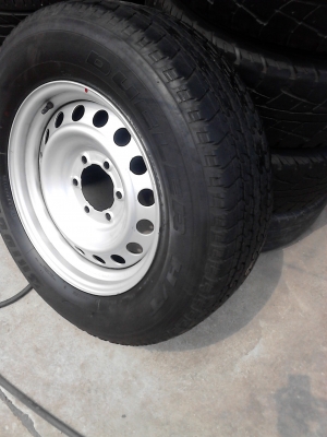 กะทะล้อพร้อมยาง 17X7 1/2J ขนา 6 รู มี 1 ล้อ TEL.081-427-3941 กะทะล้อพร้อมยาง 17X7 1/2J ขนา 6 รู มี 1 ล้อ TEL.081-427-3941