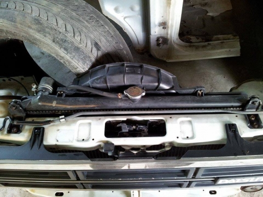 ตัดศอกดีเซล Datsan Japan หม้อน้ำมิเนียมฝาพลาสติก