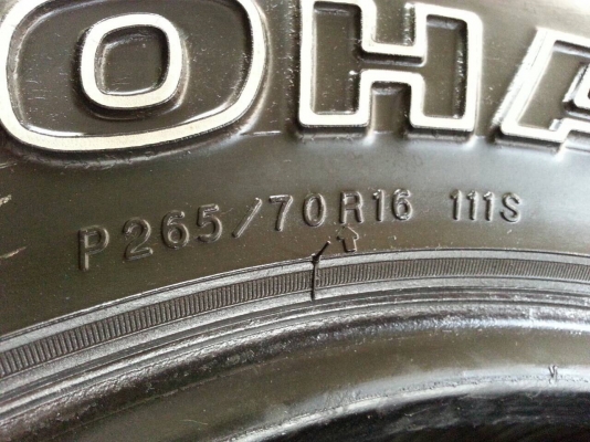 ขายยาง Yokohama 265 70 16 AT ขายยาง Yokohama 265 70 16 AT