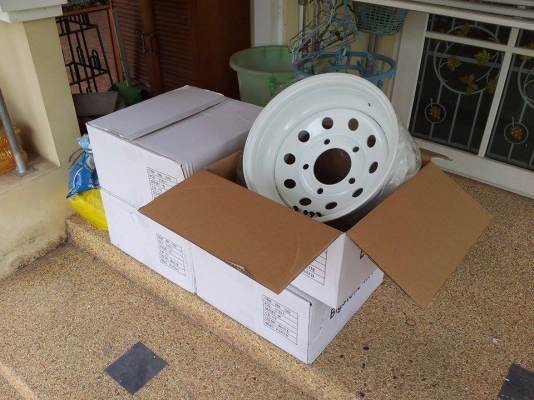 จำหน่ายกระทะรูกลมของใหม่ 5/165.1 ใส่ Landrover Serie / Defender / Discovery