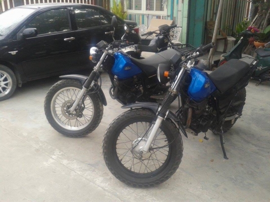 Yamaha tw200ทะเบียนพร้อมโอน