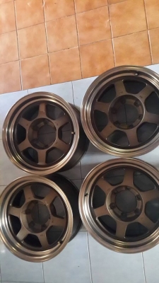 ล้อแม็คลายTE37 16" 6รู ออฟ 0