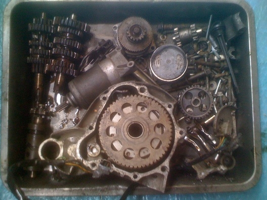 ระเบิดเครื่อง Honda Phantom 200 ระเบิดเครื่อง Honda Phantom 200