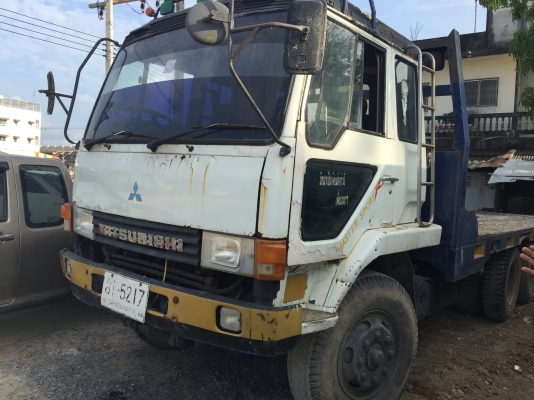 10ล้อเพลาเดียวท้ายลาด ฟูโซ่ FN215K-50781..บรรทุก200ได้สบาย (จะไม่เอาพื้นหางปลาก็ได้...ราคาลดลงมา)