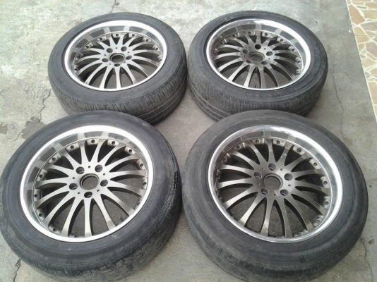 ล้อ 17*7.5/5*114 off40 พร้อมยาง ถูก ๆ มีบริการส่งทั่วไทย