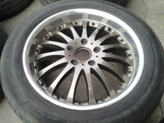 ล้อ 17*7.5/5*114 off40 พร้อมยาง ถูก ๆ มีบริการส่งทั่วไทย