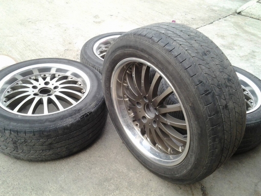 ล้อ 17*7.5/5*114 off40 พร้อมยาง ถูก ๆ มีบริการส่งทั่วไทย