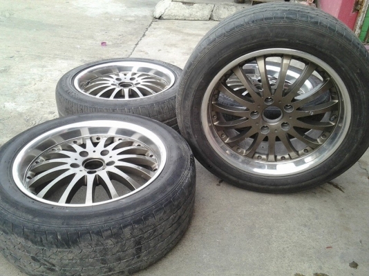 ล้อ 17*7.5/5*114 off40 พร้อมยาง ถูก ๆ มีบริการส่งทั่วไทย