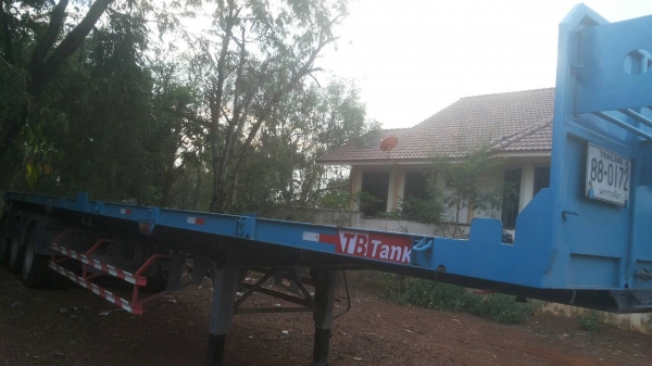 หางพื้นเรียบ 3เพลา