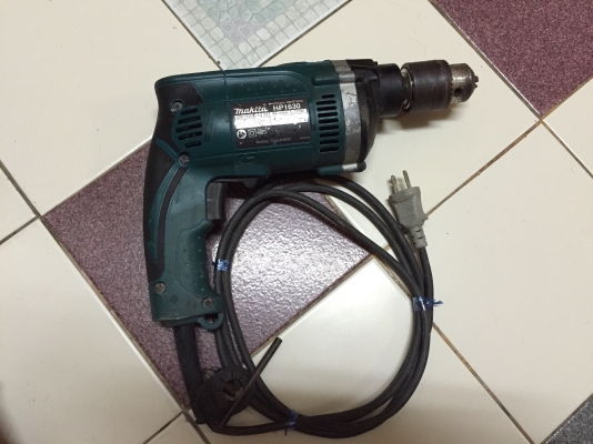 ขายสว่านไฟฟ้าปรับกระแทกได้ยี่ห้อMakitaรุ่นHP1630(710W)พร้อมใช้งาน