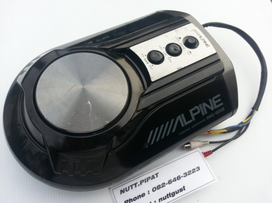 Sub Box Alpine SWD-1600 วางใต้เบาะ จากญี่ปุ่น