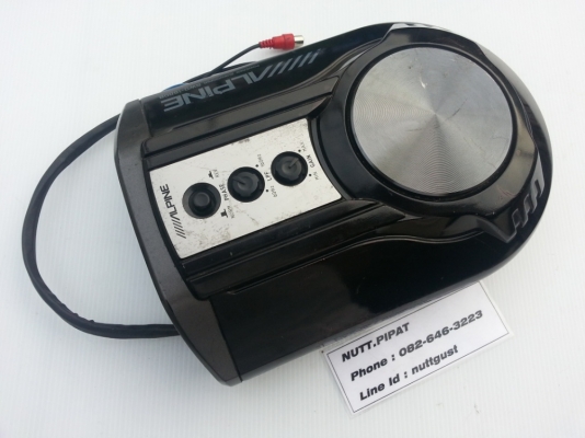 Sub Box Alpine SWD-1600 วางใต้เบาะ จากญี่ปุ่น