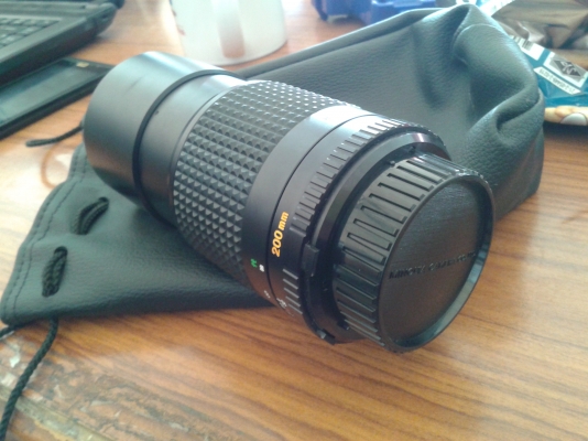 เลนส์กล้องminolta