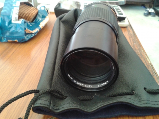 เลนส์กล้องminolta