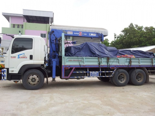 ห.ส.ม ทรัพย์โสภาขนส่ง บริการ 6-10 ล้อติดเครน 5 ตัน พระราม2 bkk