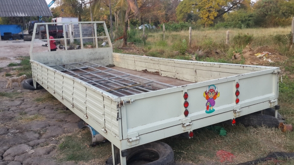 ขายกะบะ พร้อมคอกเหล็ก ยาว 5.5 เมตร